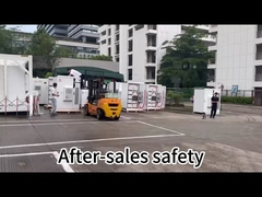 Commercieel industrieel 215kwh Lithium-ion batterij opslagsysteem op en uit het net verbindingskast BESS