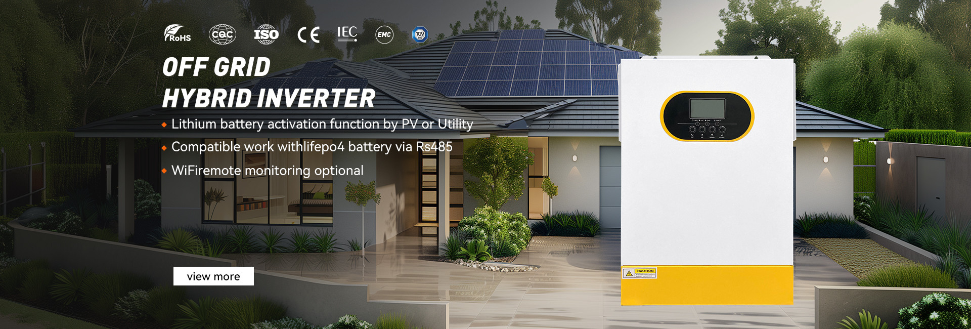 kwaliteit Van Net Hybride Zonneomschakelaar fabriek