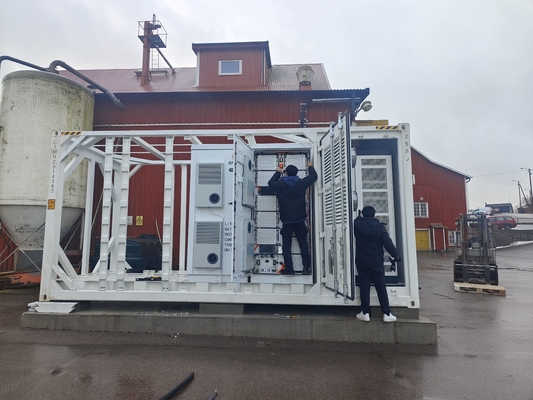 Zelfstandig batterijcontainersysteem voor energieopslag Aanpasbaar 400V - 800V