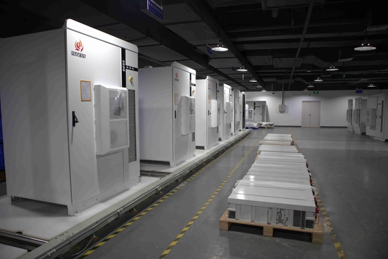 125.44KWH industriële batterij energieopslag systeem met Ethernet communicatie