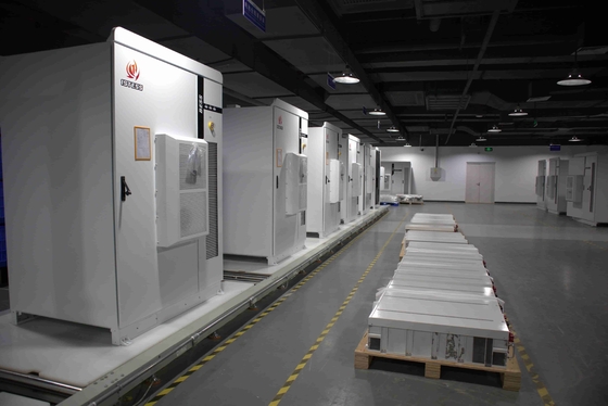 Innen- en buitenindustrieel batterij-energiesysteem AC 400V RS485 Ethernet