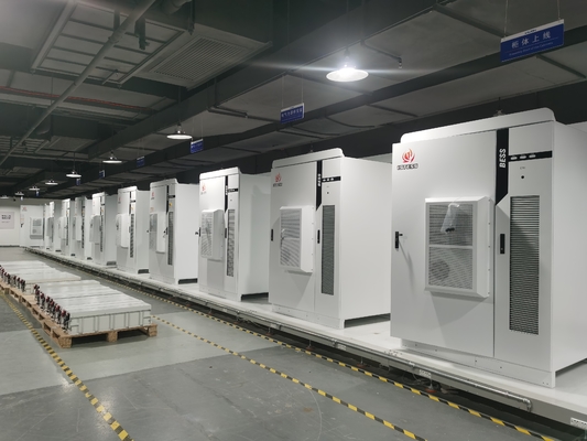 IP55 LiFePO4 Industrial Battery Energy Storage System 50KW Installatie binnen / buiten