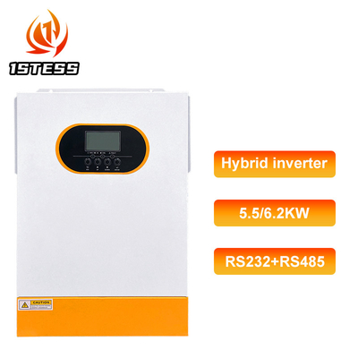 MPPT Off Grid Inverter 6.2KW Hybride Inverter voor 48V zonnestelsel 50Hz/60Hz Frequentie