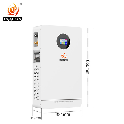 51.2V 100Ah 5,12kwh Home Energy Storage Battery met kortsluitbescherming
