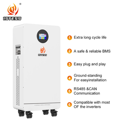 15.36kwh 51.2V 300Ah LiFePO4 Lithiumbattery RESIDENTIAL ESS batterij energieopslag systeem