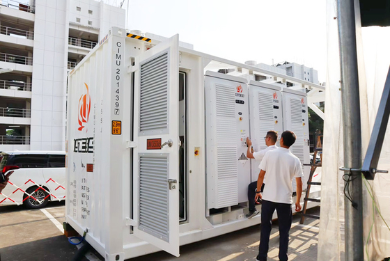 Op maat gemaakte geïntegreerde batterijcontainer 1000kw 1000kwh 1mw 1mwh BEss Container Energy Storage System