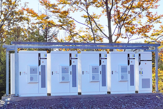 All-in-one buitenbatterijenergieopslagsysteem met brandbestrijding voor commercieel gebruik