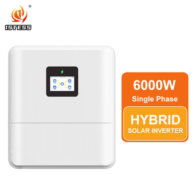 Nederspanning ECO IP65 Hybrid Inverter 48V 6kw Solar Hybrid Inverter MPPT On/Off Grid 48V 6kw Hybrid Solar Inverter