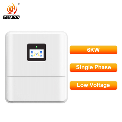 Hoogrendement 6kW Hybride Zonne-omvormer met Dubbele MPPT voor Lithium-Loodzuur Accu Back-up