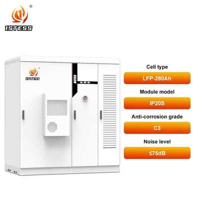 215 kWh LiFePO4 batterij-energiesysteem voor industrieel gebruik