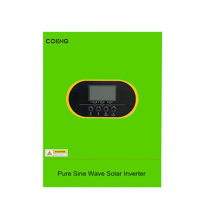 24V 48V Off Grid Hybrid Solar Inverter 3.5kw 5.5kw 6.2kw Single Phase Pure Sine Wave MPPT met batterij EQ-functie