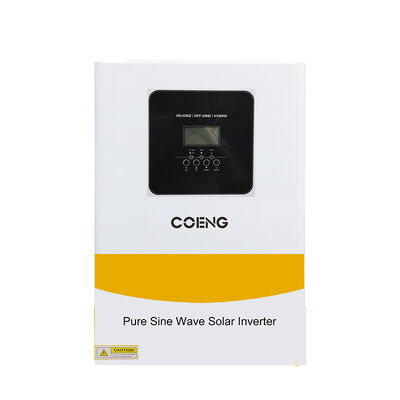 48V 6.2kw Off-grid Hybride Zonne-omvormer Pure Sinusgolf MPPT Werkt Zonder Batterij Optie