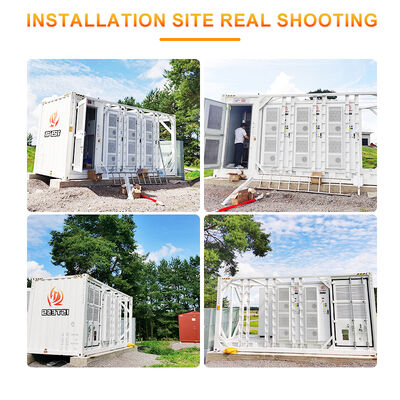 Plug-and-play-containersysteem voor energieopslag met 7x24 uur slimme monitoring